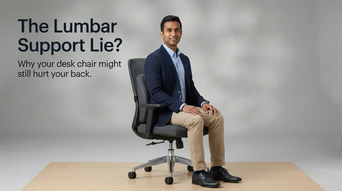 Why Your Ergonomic Chair Is Still Causing Lower Back Pain (And How to Fix It)