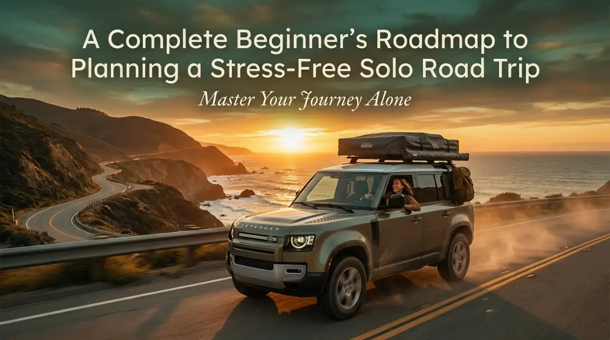 A Complete Guide to Planning a Stress-Free Solo Road Trip[Step-by-Step Guide]
