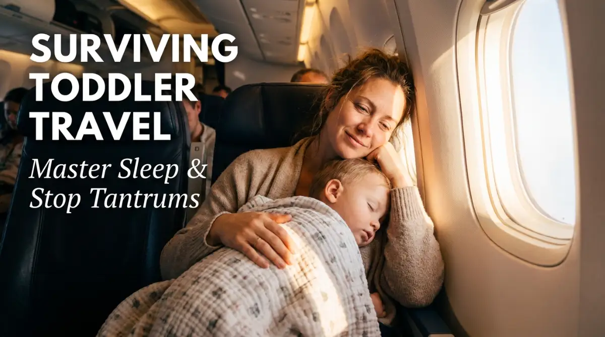 Managing Toddler Tantrums and Sleep Schedules During Intense International Travel