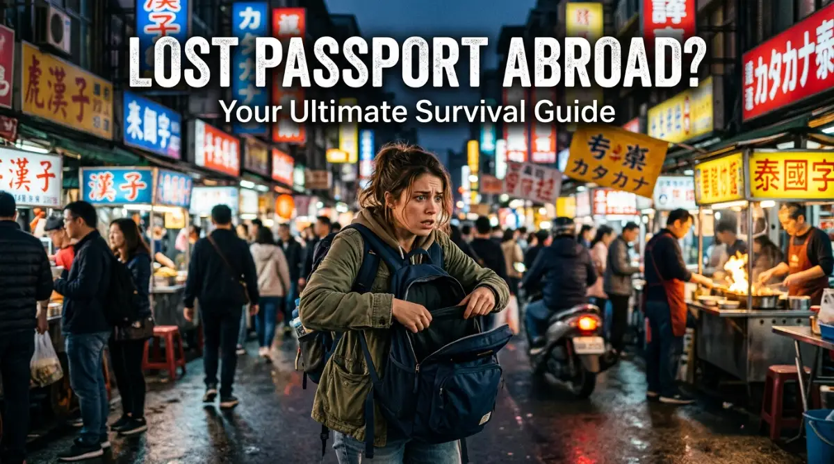 Lost Your Passport in a Foreign Country? The Ultimate Survival Guide [Step-by-Step]